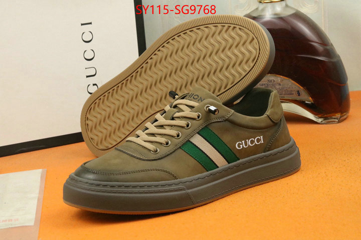 Men Shoes-Gucci fashion designer ID: SG9768 $: 115USD