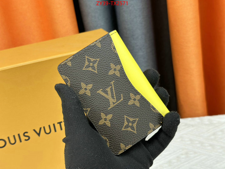 LV Bags(4A)-Wallet shop ID: TX2571 $: 39USD,