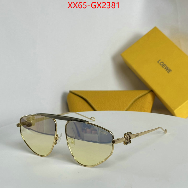 Glasses-Loewe replica designer ID: GX2381 $: 65USD