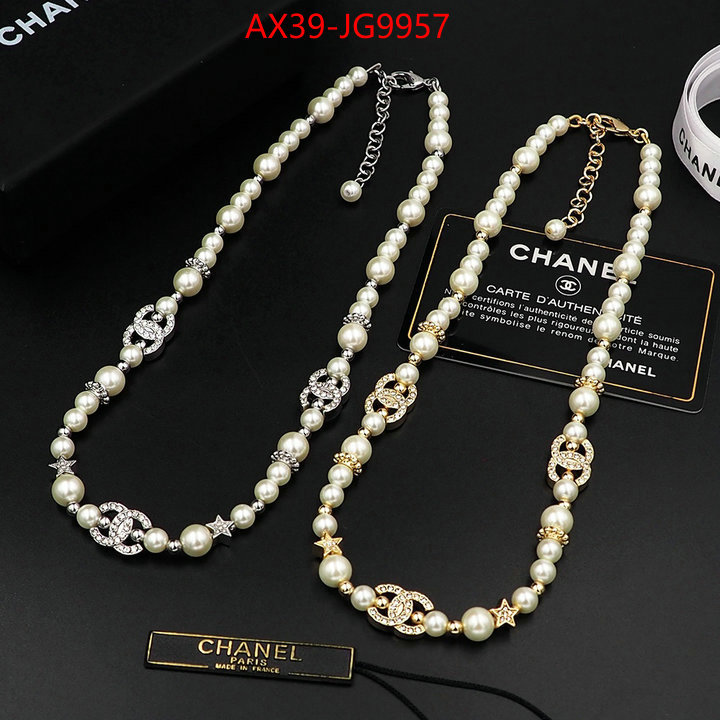 Jewelry-Chanel outlet sale store ID: JG9957 $: 39USD