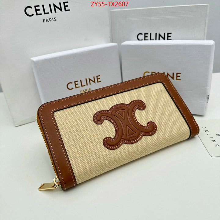 CELINE Bags(4A)-Wallet what is a 1:1 replica ID: TX2607 $: 55USD,