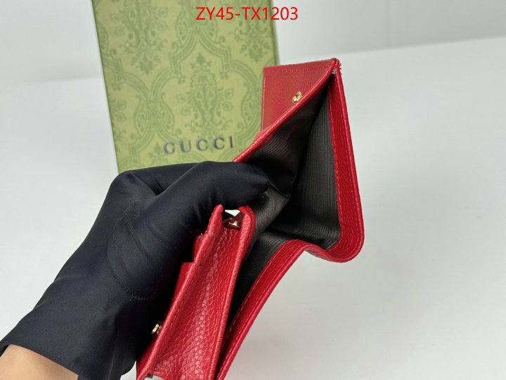 Gucci Bags(4A)-Wallet- high quality perfect ID: TX1203 $: 45USD,