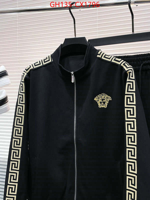 Clothing-Versace replcia cheap from china ID: CX1796 $: 135USD