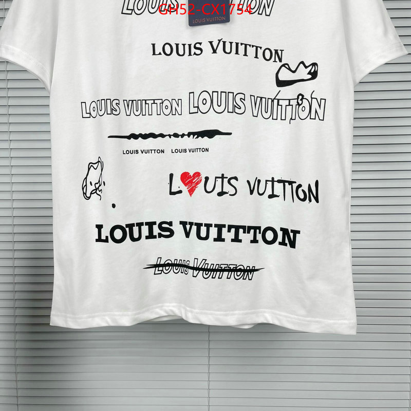 Clothing-LV replica wholesale ID: CX1754 $: 52USD