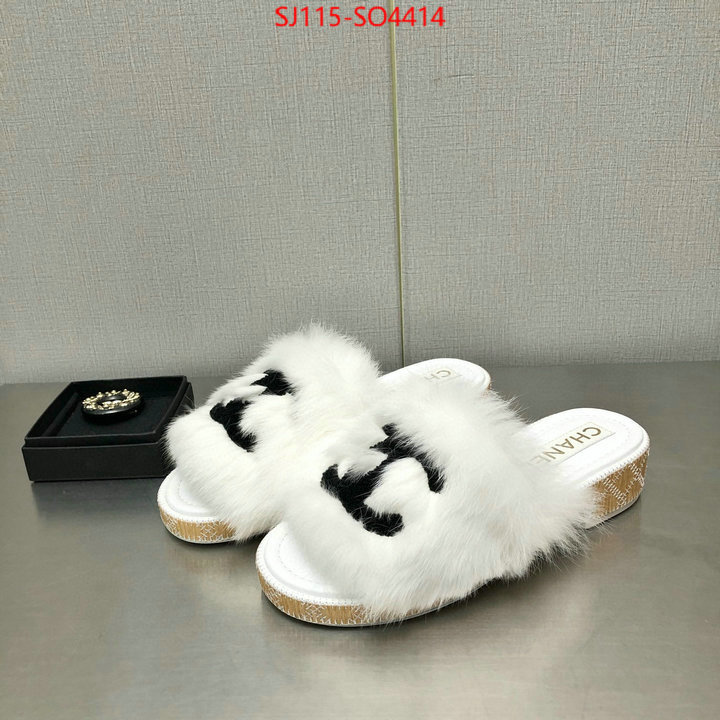 Women Shoes-Chanel buy cheap ID: SO4414 $: 115USD