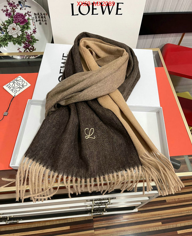 Scarf-Loewe 2023 perfect replica designer ID: MX2089 $: 69USD