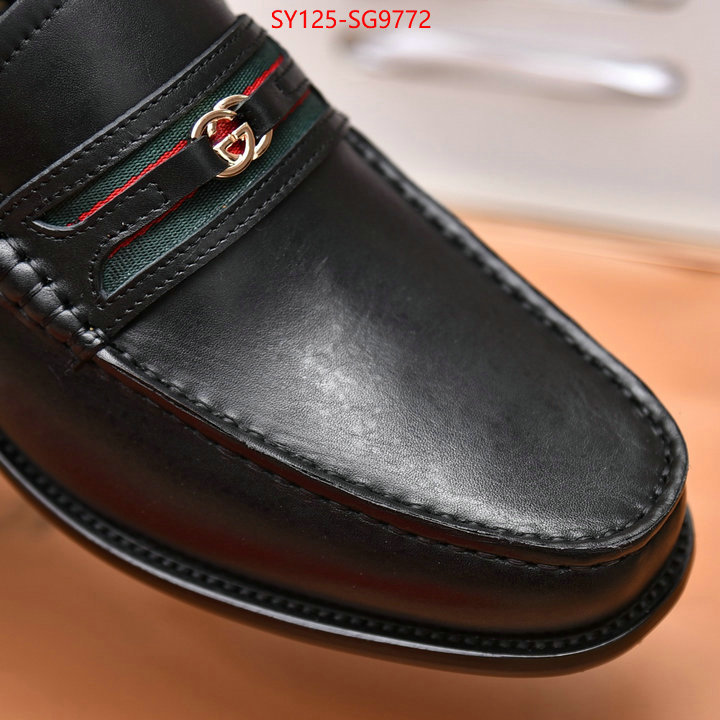 Men Shoes-Gucci fashion designer ID: SG9772 $: 125USD