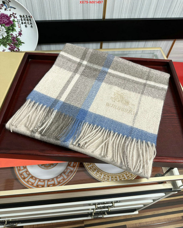 Scarf-Burberry cheap replica designer ID: MX1497 $: 79USD