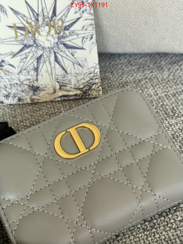 Dior Bags(4A)-Wallet- where should i buy to receive ID: TX1191 $: 95USD,