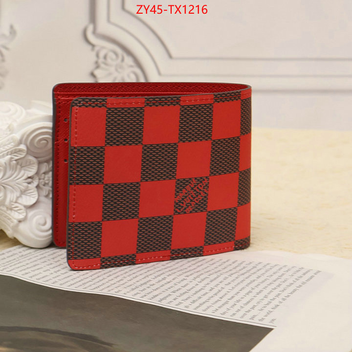 LV Bags(4A)-Wallet buy replica ID: TX1216 $: 45USD,