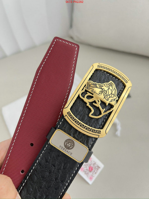 Belts-Versace 2023 replica ID: PX2282 $: 72USD