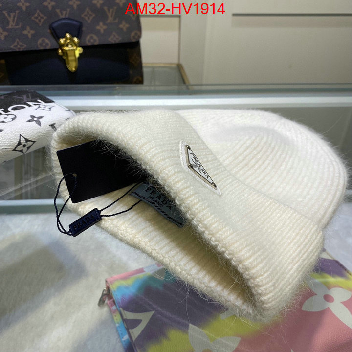 Cap (Hat)-Prada top brands like ID: HV1914 $: 32USD