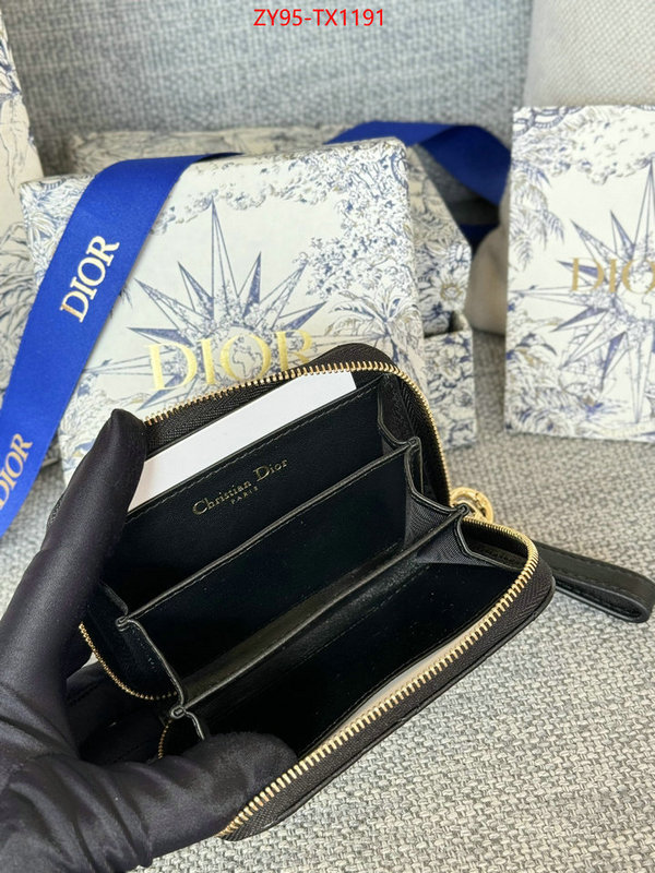 Dior Bags(4A)-Wallet- where should i buy to receive ID: TX1191 $: 95USD,