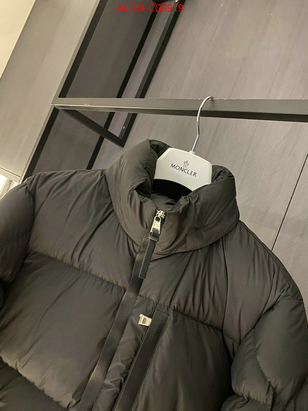 Down jacket Men-Moncler the quality replica ID: CG9919 $: 189USD