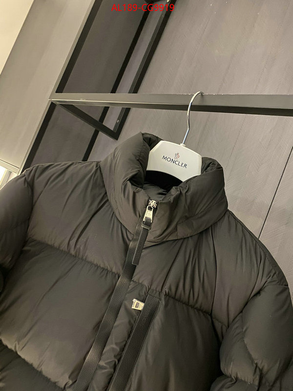 Down jacket Women-Moncler replcia cheap from china ID: CG9919 $: 189USD