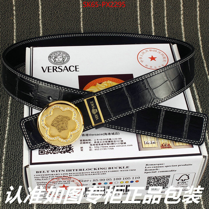 Belts-Versace can you buy knockoff ID: PX2295 $: 65USD