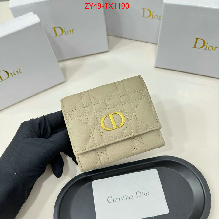 Dior Bags(4A)-Wallet- online from china designer ID: TX1190 $: 49USD,