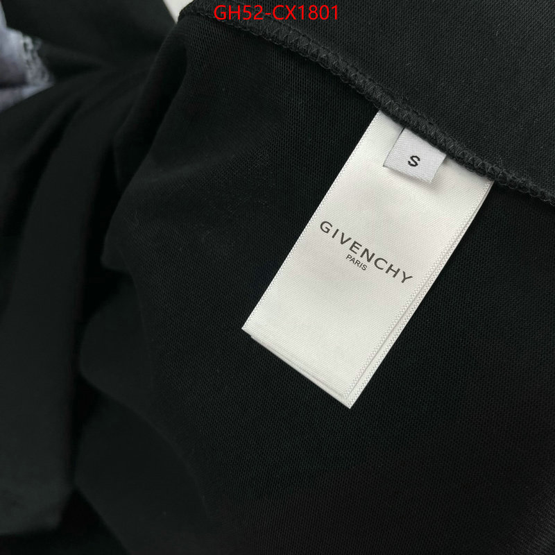 Clothing-Givenchy replica every designer ID: CX1801 $: 52USD