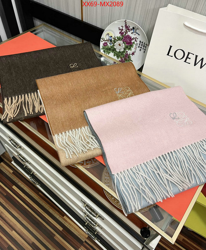 Scarf-Loewe 2023 perfect replica designer ID: MX2089 $: 69USD