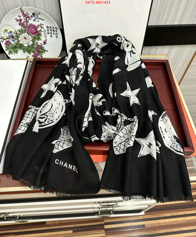 Scarf-Chanel high quality happy copy ID: MX1433 $: 75USD