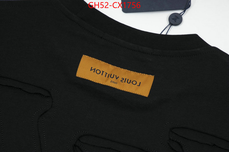 Clothing-LV replica designer ID: CX1756 $: 52USD
