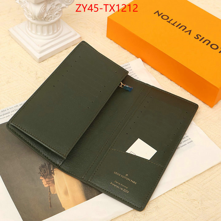 LV Bags(4A)-Wallet 7 star collection ID: TX1212 $: 45USD,