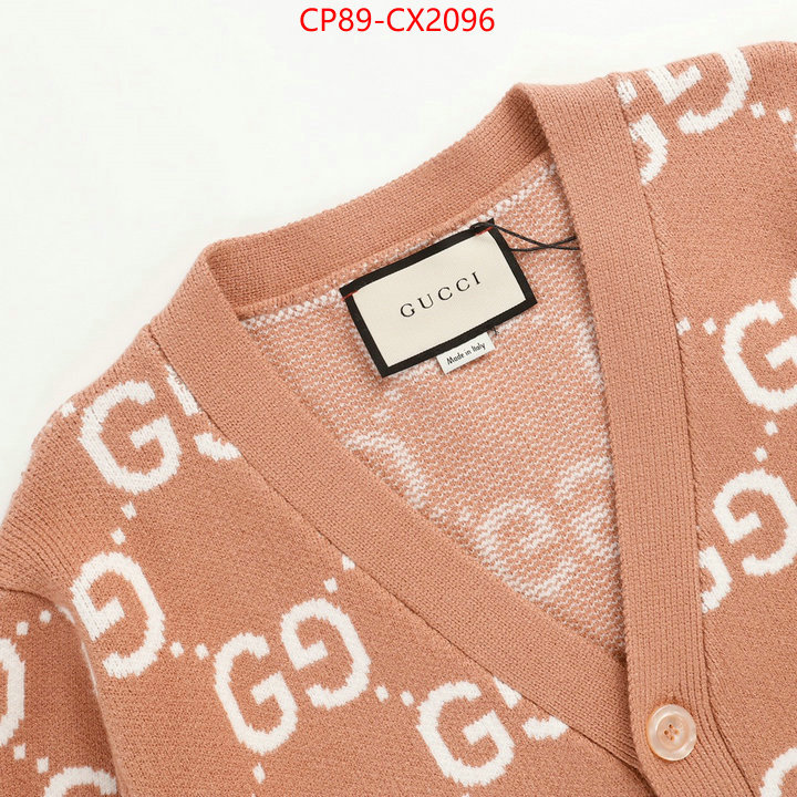 Clothing-Gucci from china ID: CX2096 $: 89USD