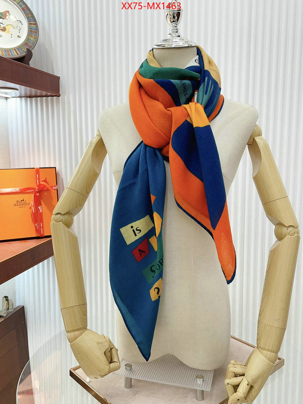 Scarf-Hermes shop the best high quality ID: MX1463 $: 75USD