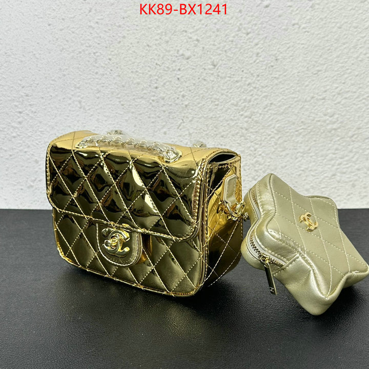 Chanel Bags(4A)-Diagonal- top quality ID: BX1241 $: 89USD,