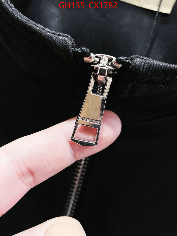 Clothing-Burberry shop the best high authentic quality replica ID: CX1782 $: 135USD