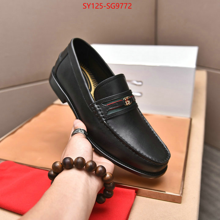 Men Shoes-Gucci fashion designer ID: SG9772 $: 125USD