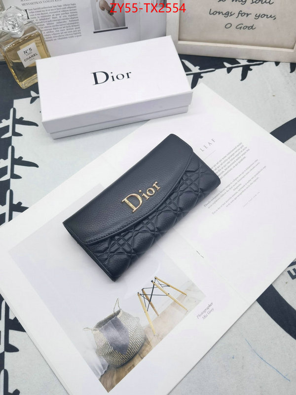 Dior Bags(4A)-Wallet- aaaaa customize ID: TX2554 $: 55USD,