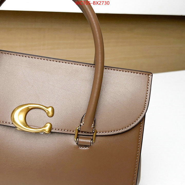 Coach Bags(4A)-Handbag- the best quality replica ID: BX2730 $: 105USD,