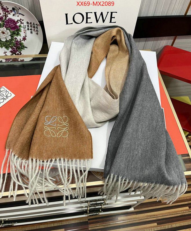 Scarf-Loewe 2023 perfect replica designer ID: MX2089 $: 69USD