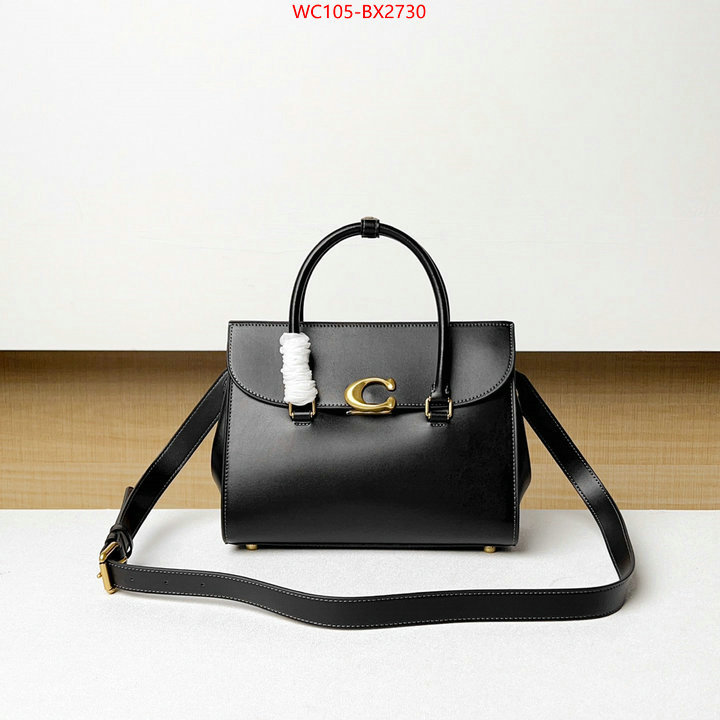 Coach Bags(4A)-Handbag- the best quality replica ID: BX2730 $: 105USD,