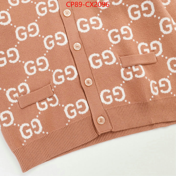 Clothing-Gucci from china ID: CX2096 $: 89USD