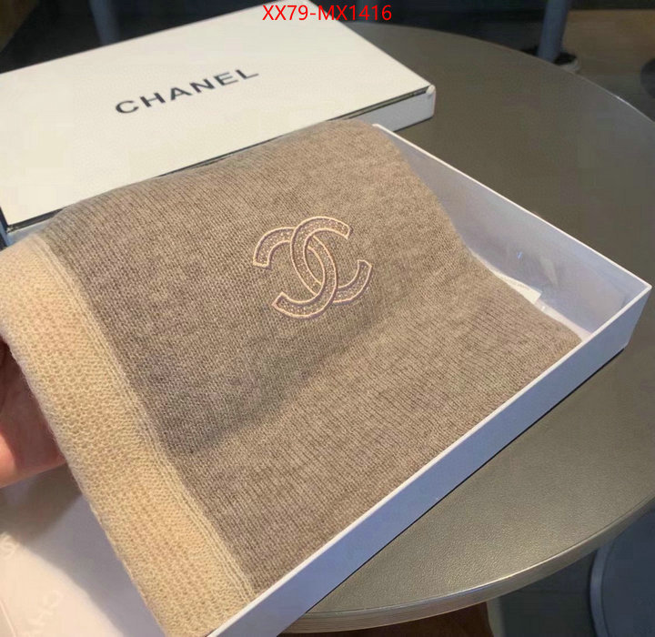 Scarf-Chanel cheap ID: MX1416 $: 79USD