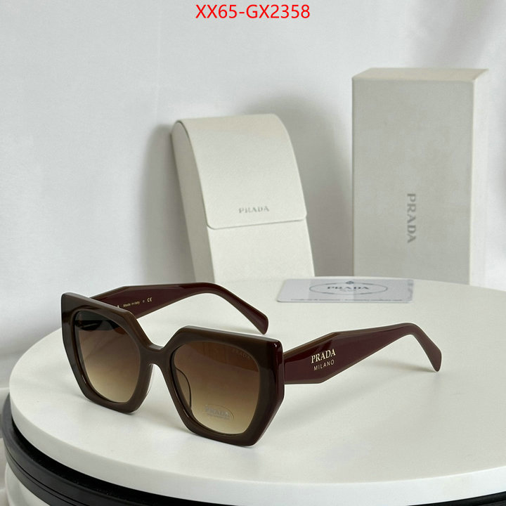 Glasses-Prada where to buy ID: GX2358 $: 65USD