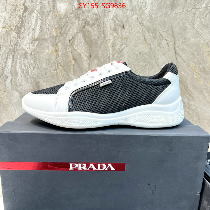 Men shoes-Prada 1:1 replica wholesale ID: SG9836 $: 155USD