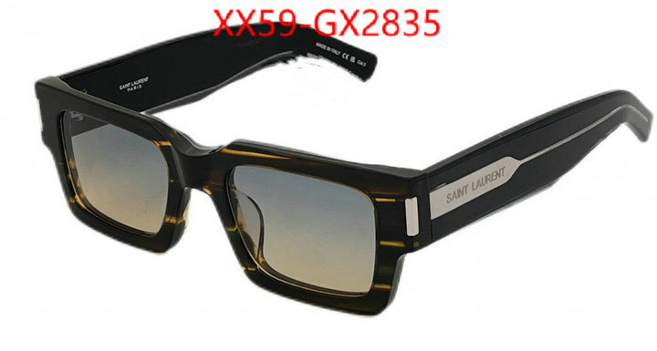 Glasses-YSL replica 2023 perfect luxury ID: GX2835 $: 59USD