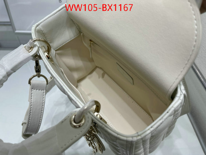 Dior Bags(4A)-Lady- high quality 1:1 replica ID: BX1167 $: 105USD,