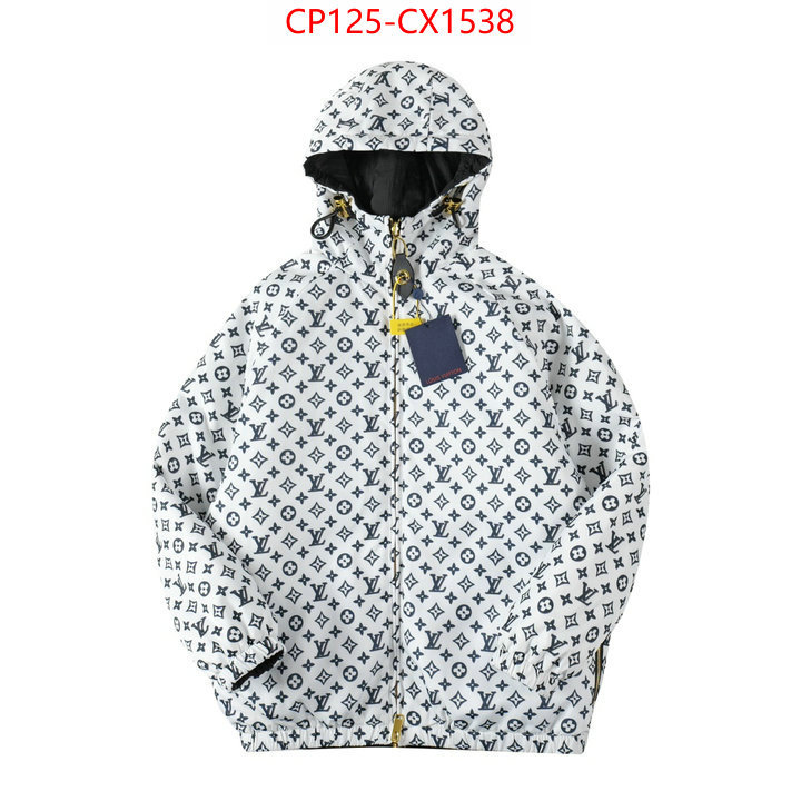 Clothing-LV outlet sale store ID: CX1538 $: 125USD