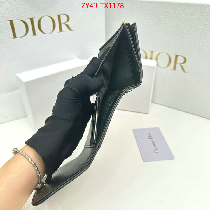 Dior Bags(4A)-Wallet- where to buy replicas ID: TX1178 $: 49USD,