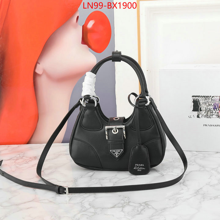 Prada Bags (4A)-Diagonal- aaaaa customize ID: BX1900 $: 99USD,