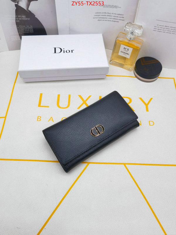 Dior Bags(4A)-Wallet- store ID: TX2553 $: 55USD,