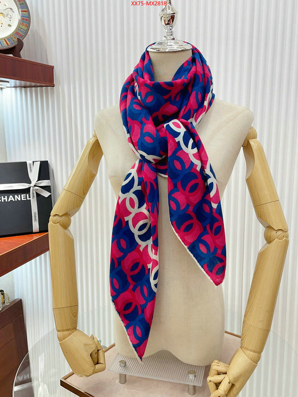 Scarf-Chanel top quality fake ID: MX2818 $: 75USD