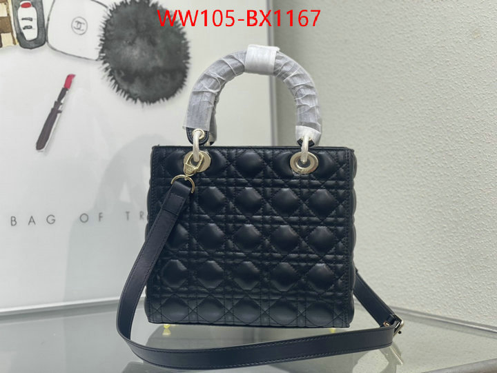 Dior Bags(4A)-Lady- high quality 1:1 replica ID: BX1167 $: 105USD,