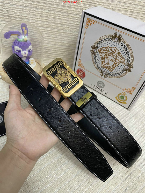 Belts-Versace replica aaaaa+ designer ID: PX2297 $: 69USD