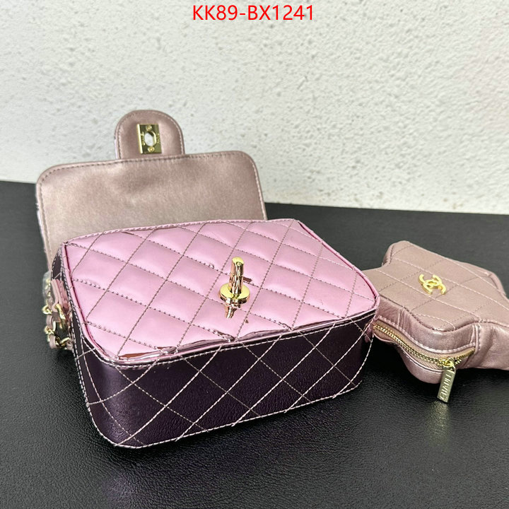 Chanel Bags(4A)-Diagonal- top quality ID: BX1241 $: 89USD,