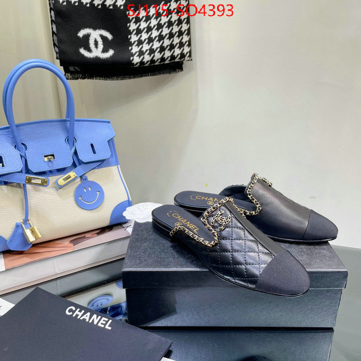 Women Shoes-Chanel high quality designer replica ID: SO4393 $: 115USD